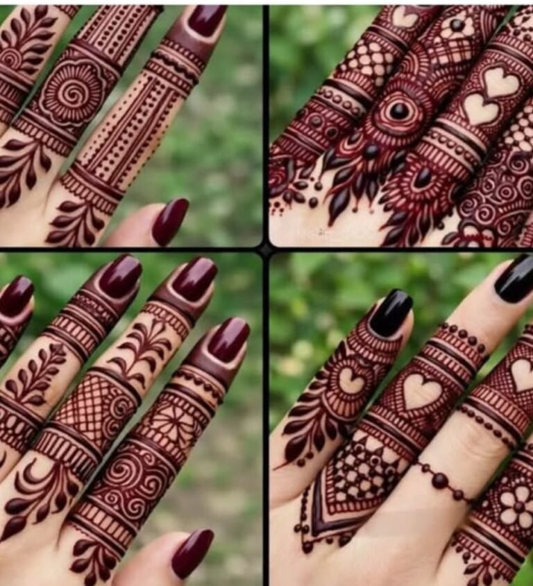 stylish finger design