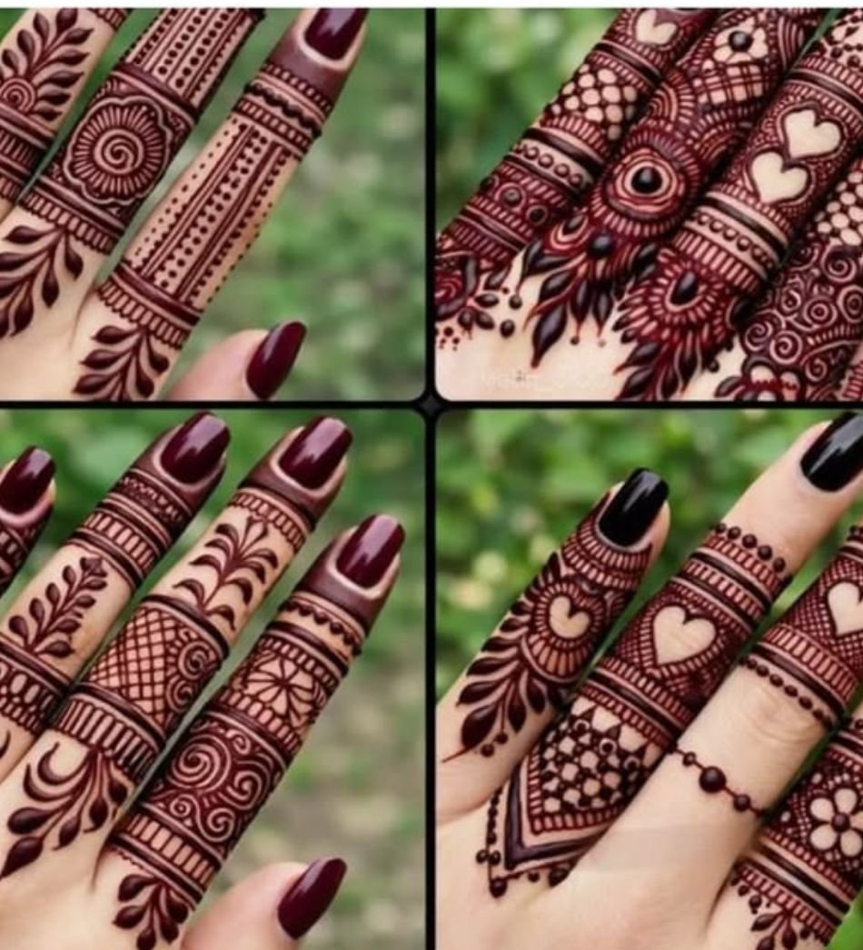 stylish finger design