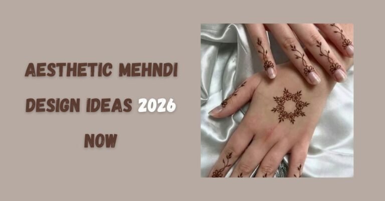 aesthetic mehndi design