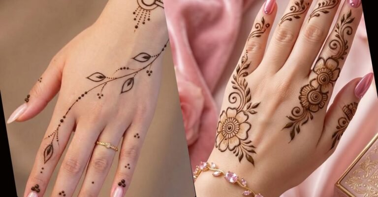 Simple Mehndi Design: Latest Ideas for modern looks