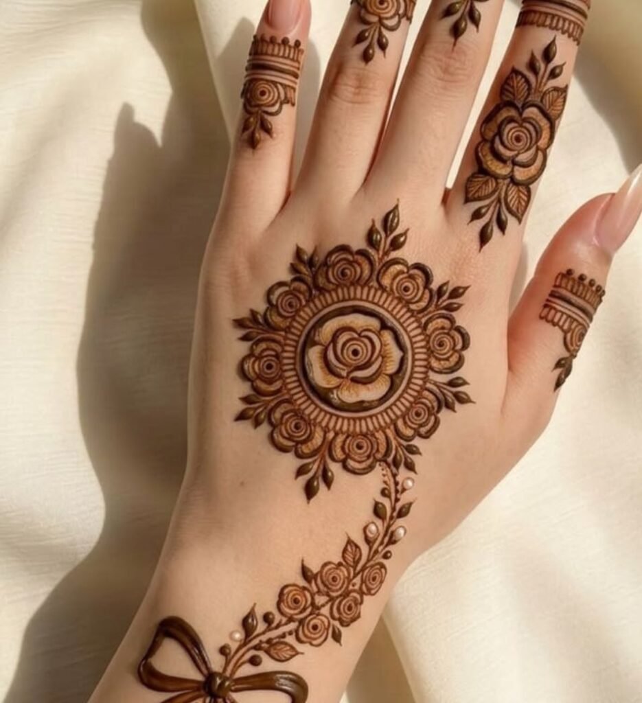 beautiful mehndi design