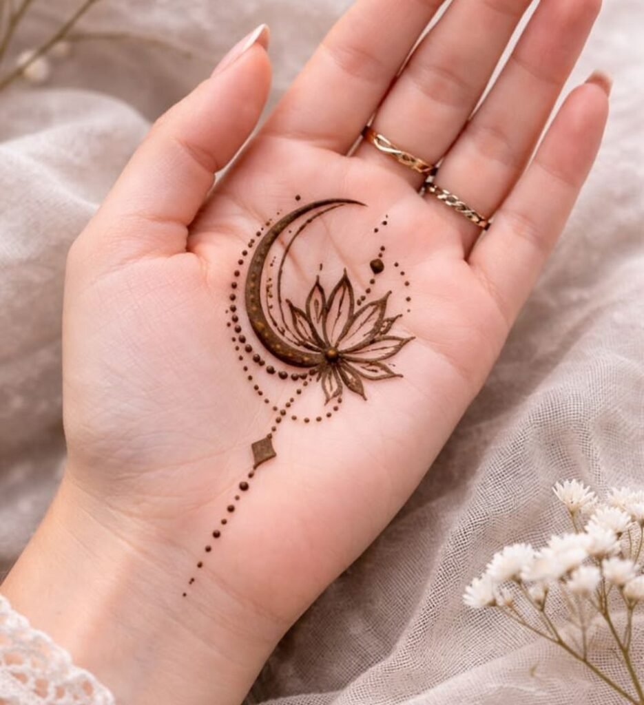 casual mehndi design