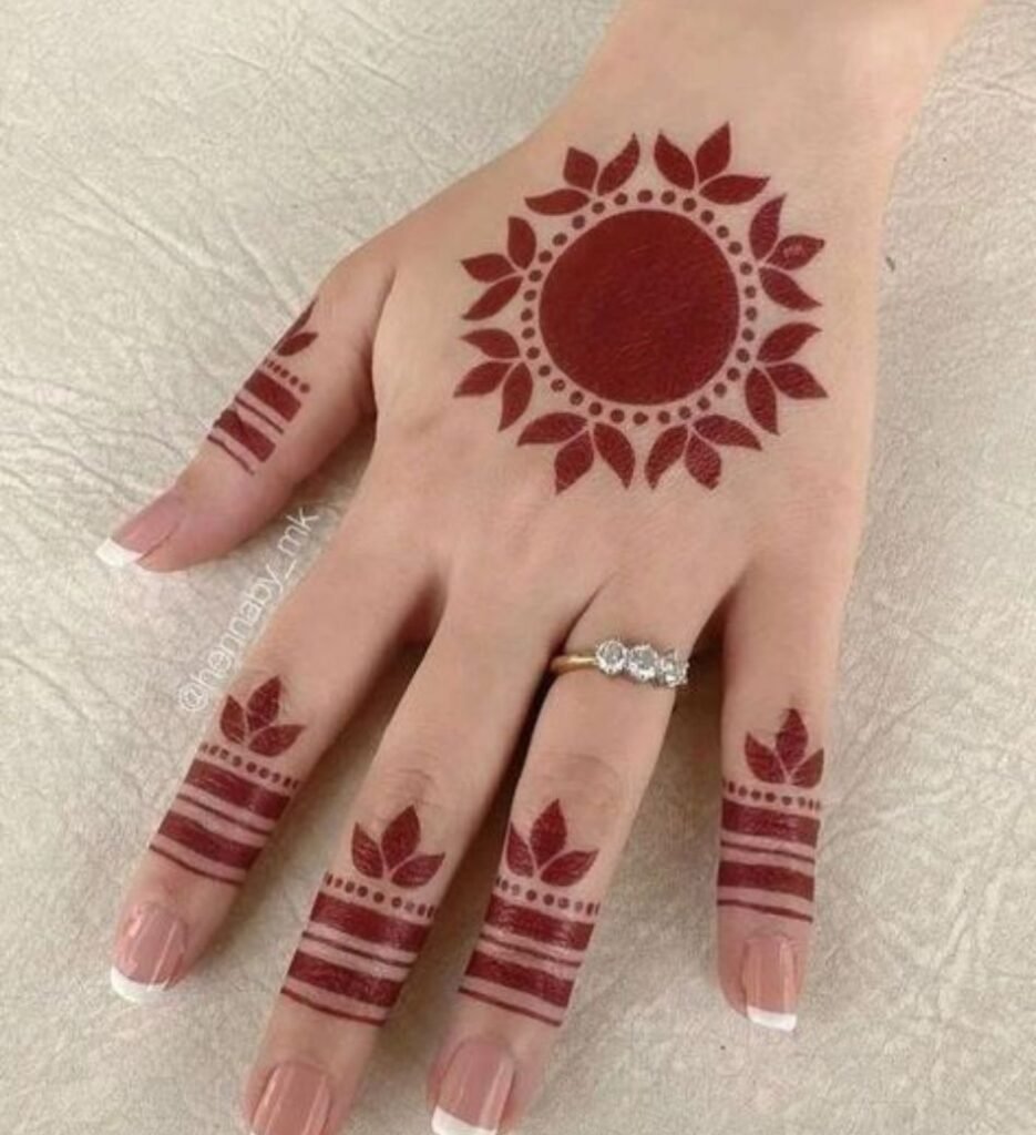 lattest simple mehndi