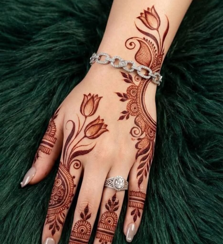lattest stylish mehndi designs