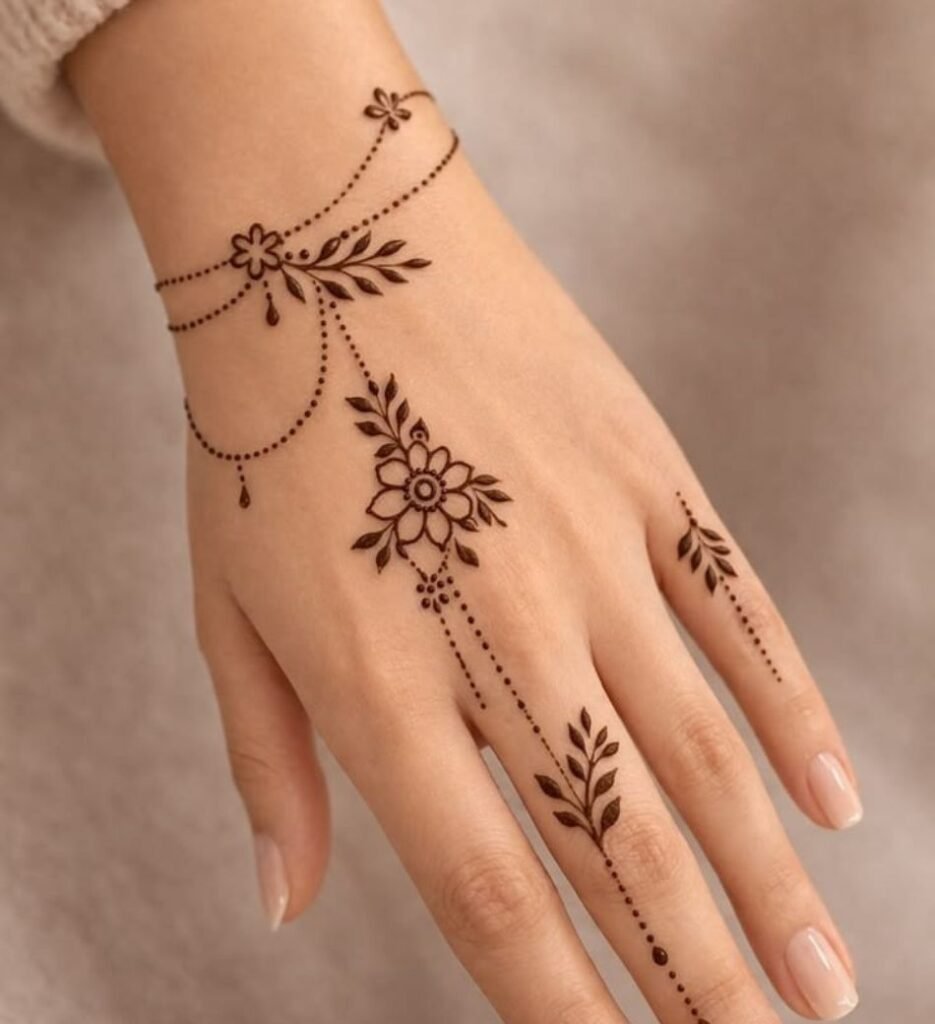 simple mehndi design