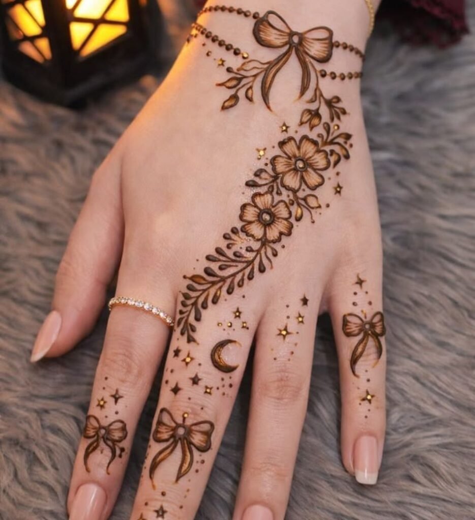 stylish mehndi design