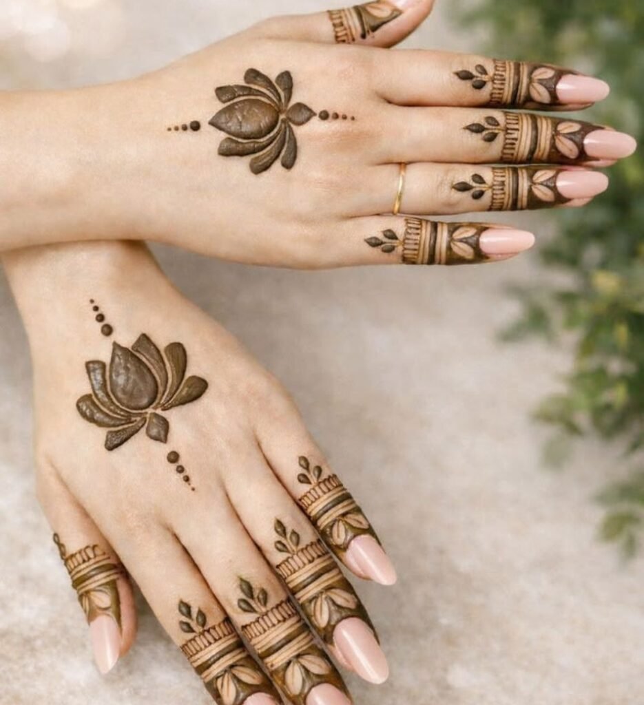 tikki design for back hand