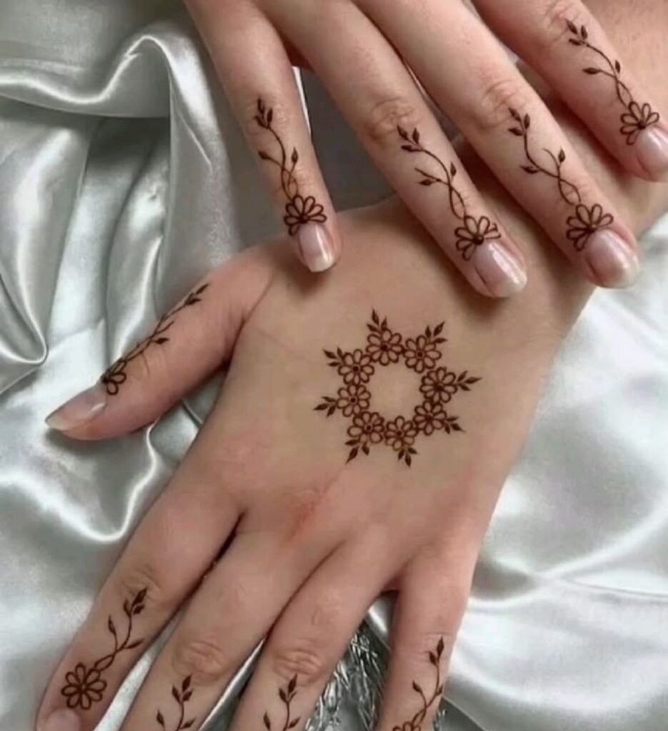 unique mehndi design