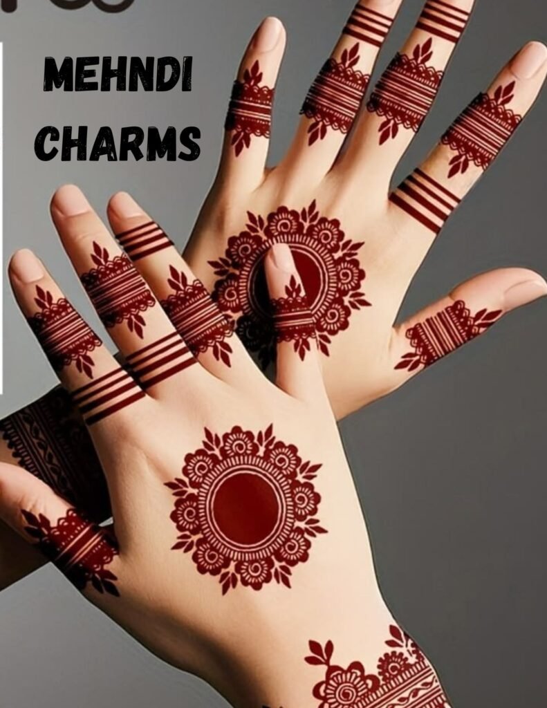 back hand tikki design