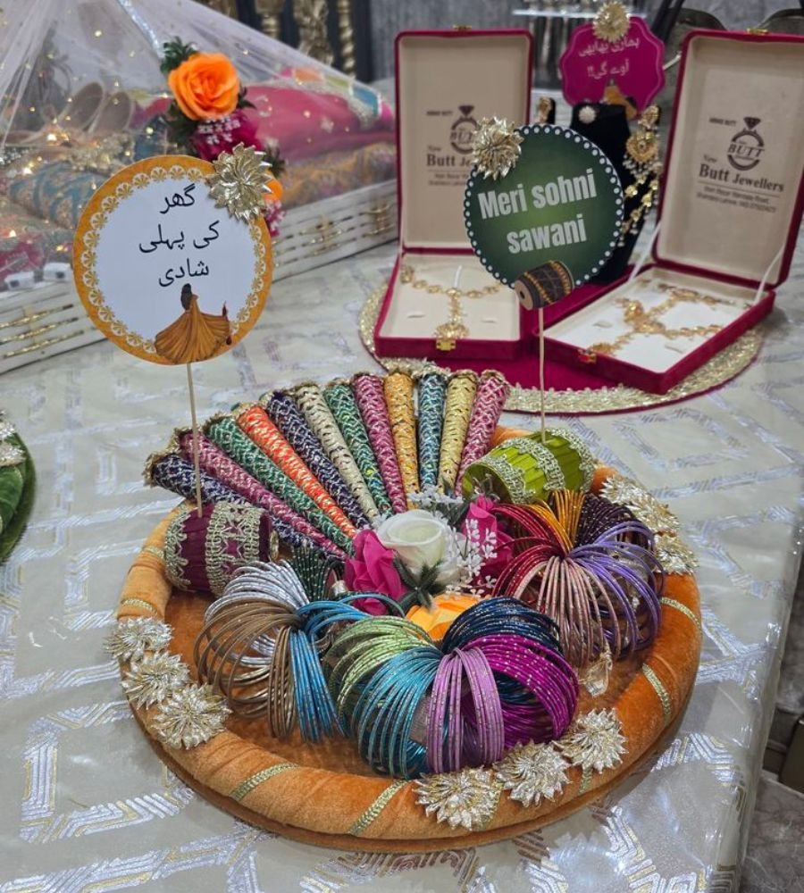 cone mehndi thal