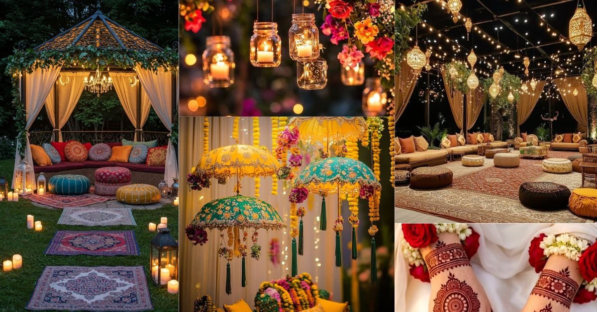decor idea for mehndi