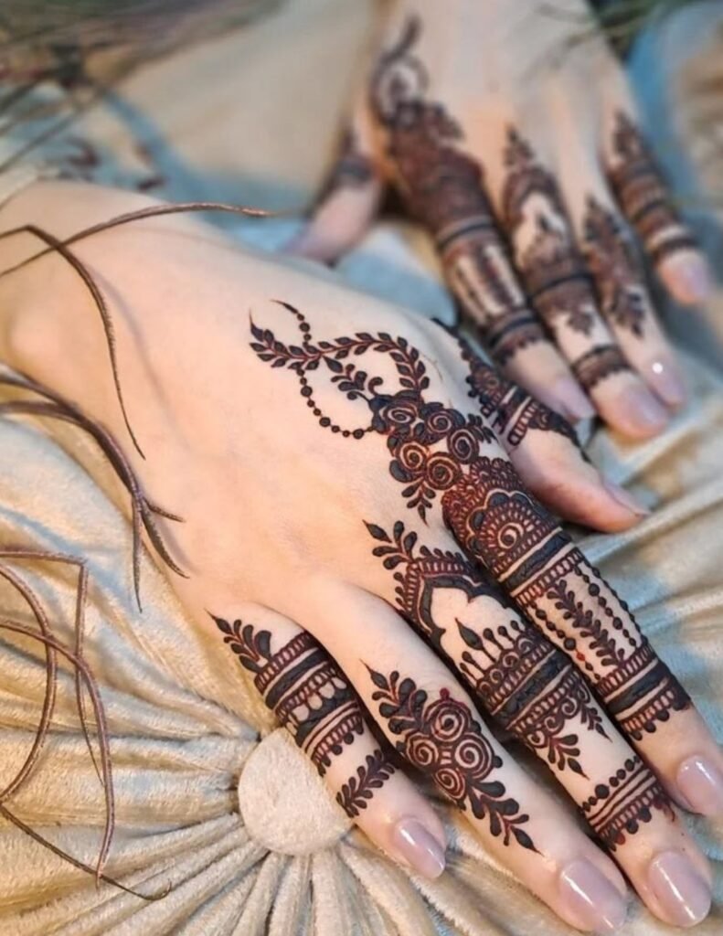 finger mehndi design for eid