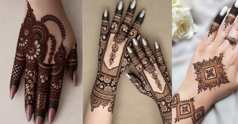 intricate mehndi design