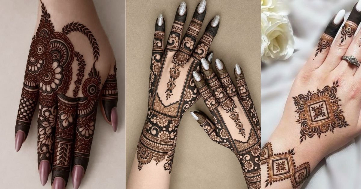 intricate mehndi design