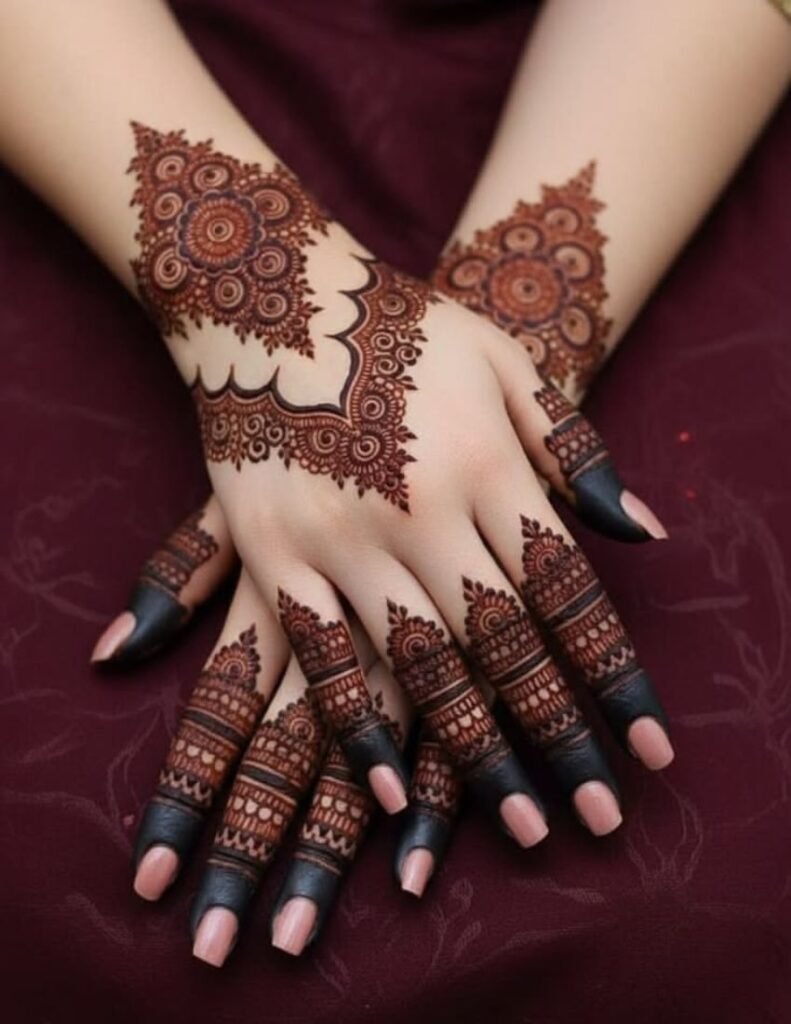 khafif mehndi design for events