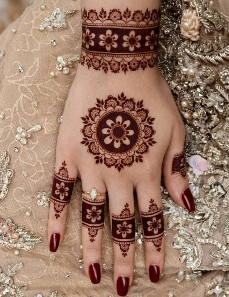 lattest royal tikki design with border
