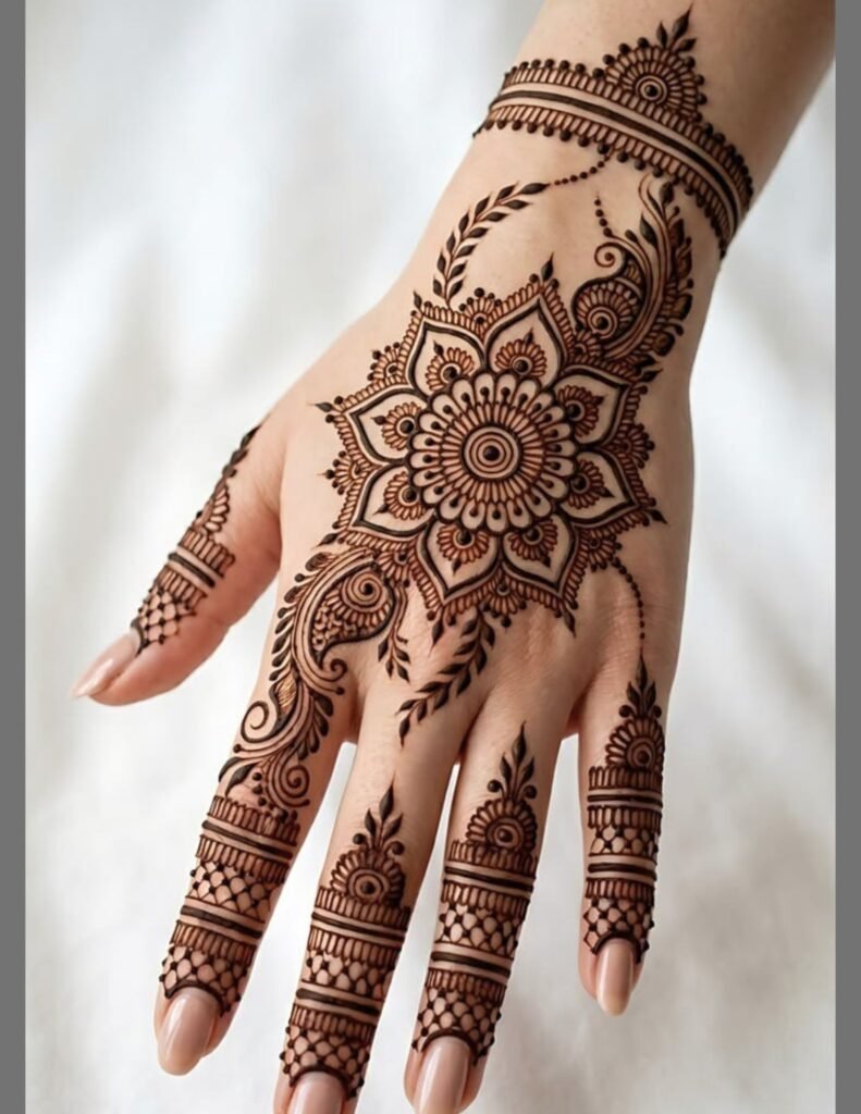 mandala mehndi design