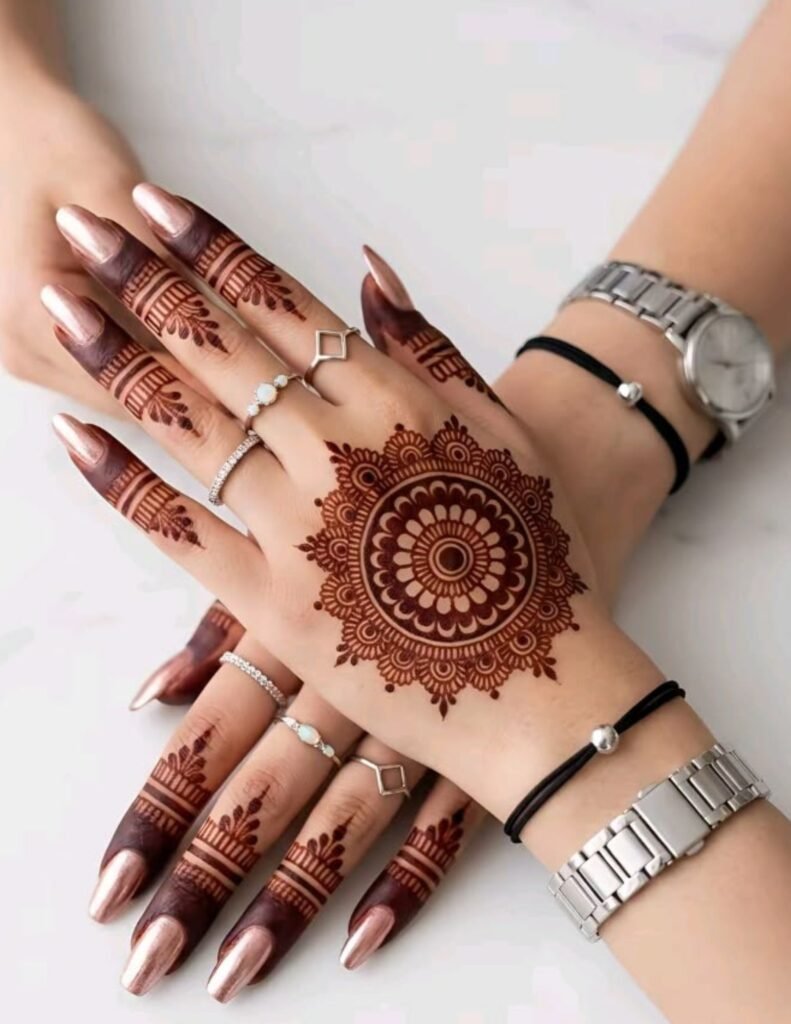 mandala tikki design