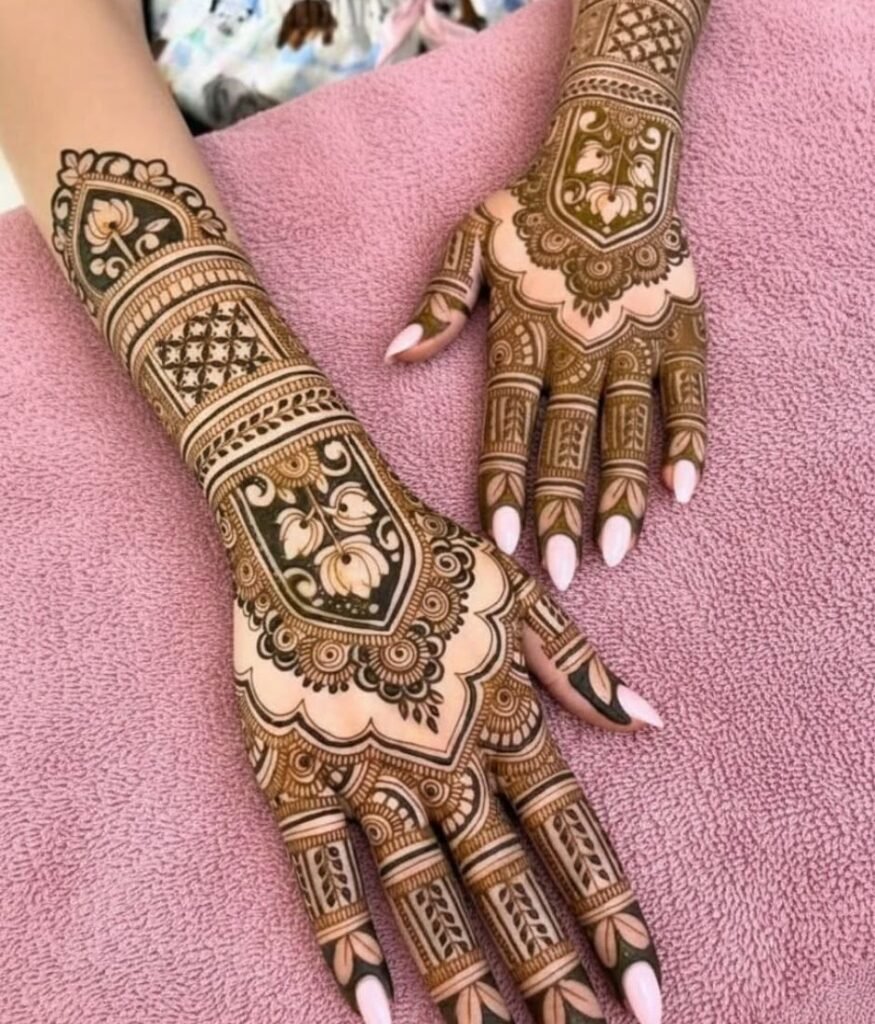 mehndi design for both hands