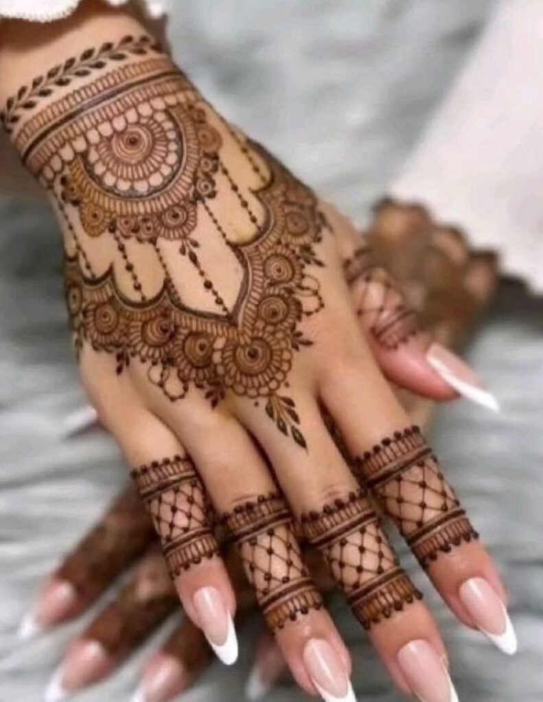 right hand mehndi design for eid