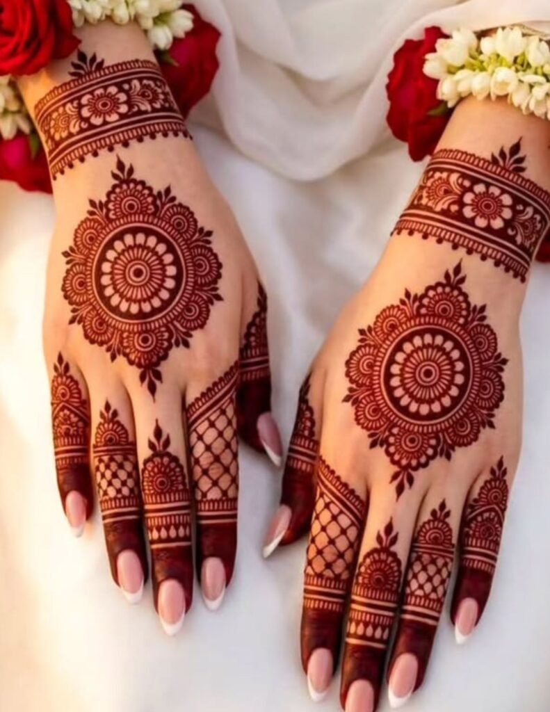 royal mehndi designs for events