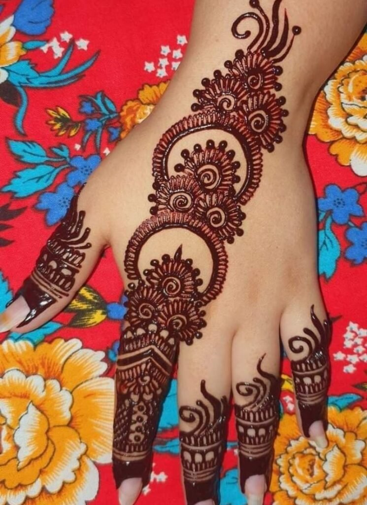 simple bail mehndi