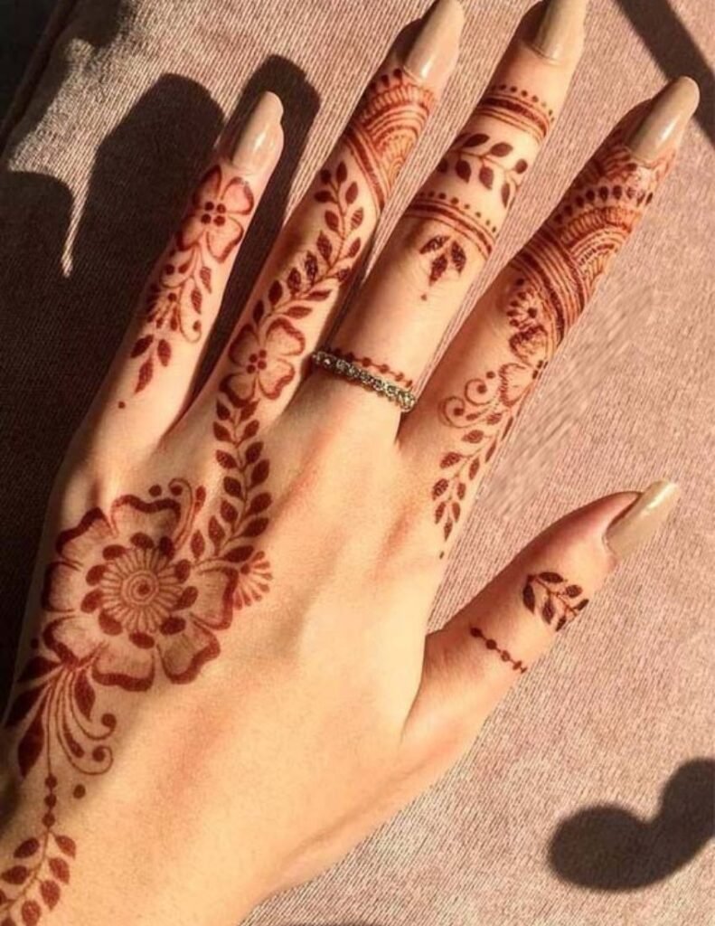 simple mehndi design