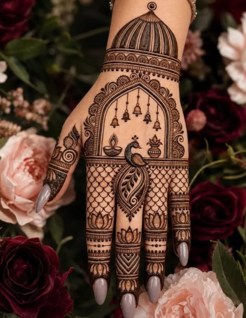 traditional mandala mehndi
