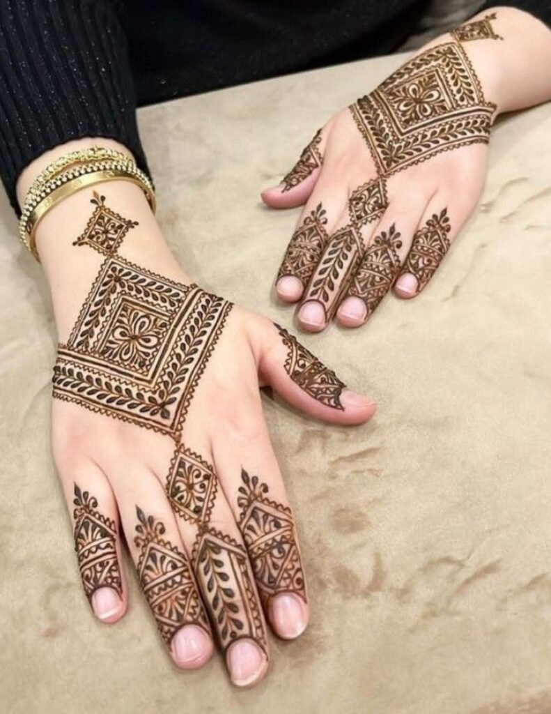 back side moroccan ,mehndi