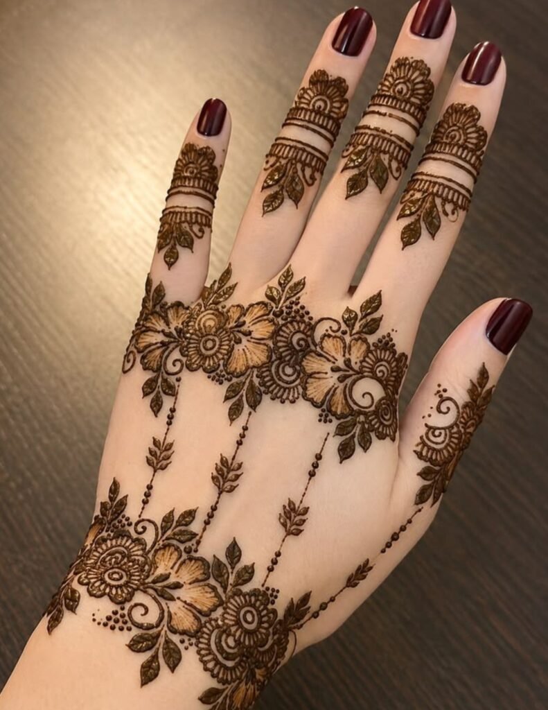 beautiful gulf mehndi design