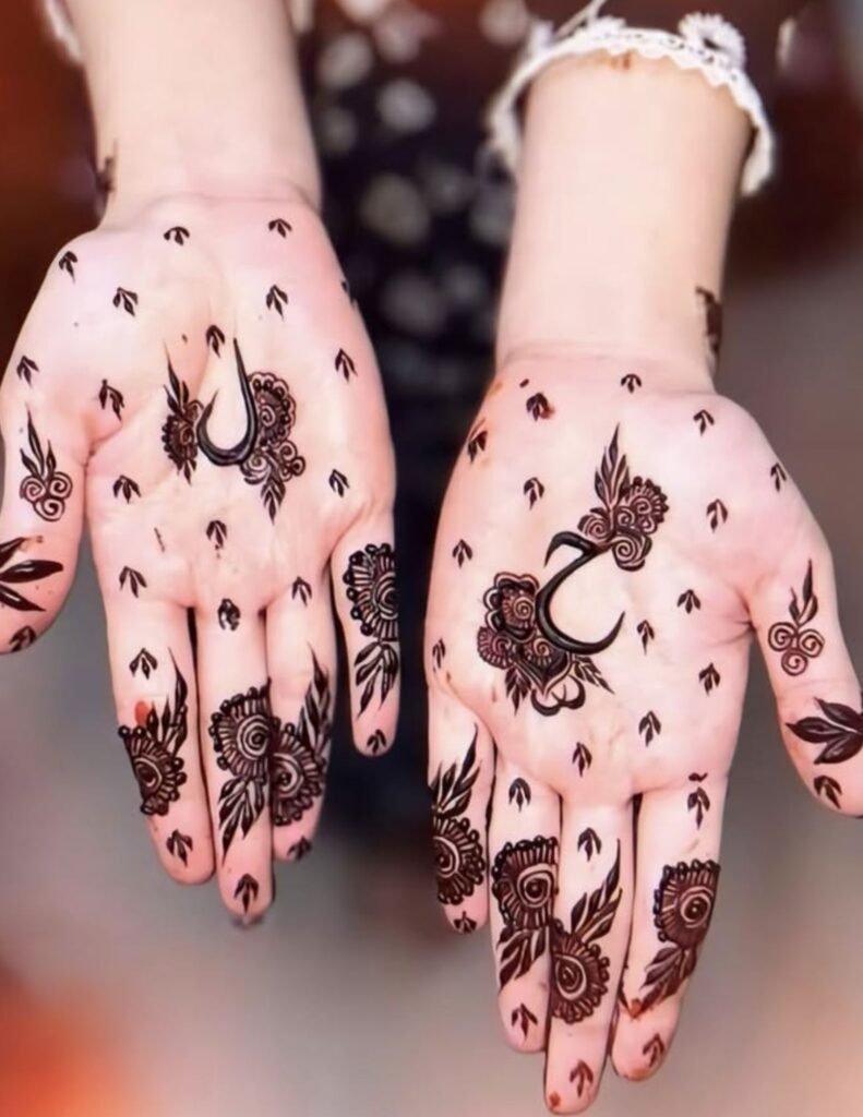 beautiful name mehndi design