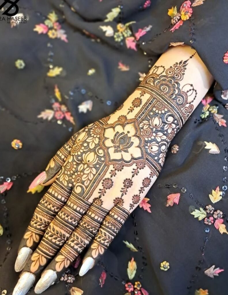 bridal mehndi design