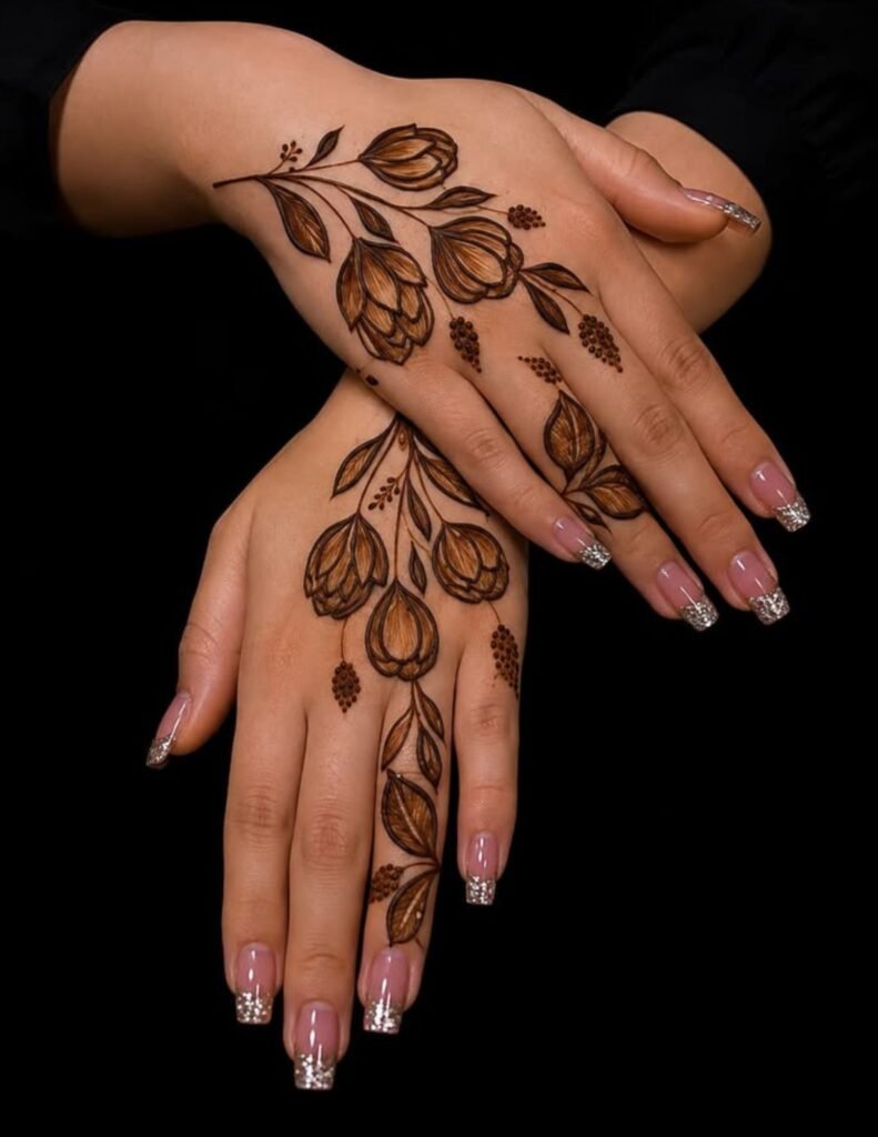 cute mehndid design
