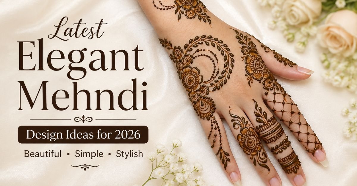 elegant mehndi design