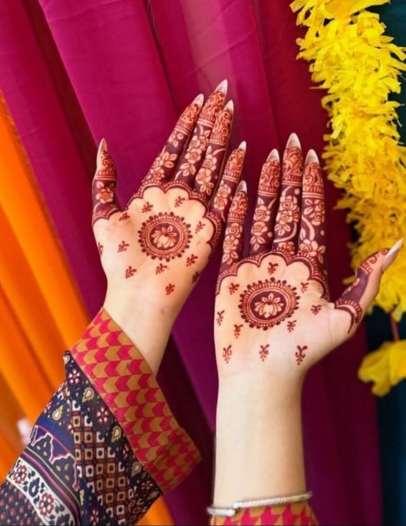 festival mehndi design