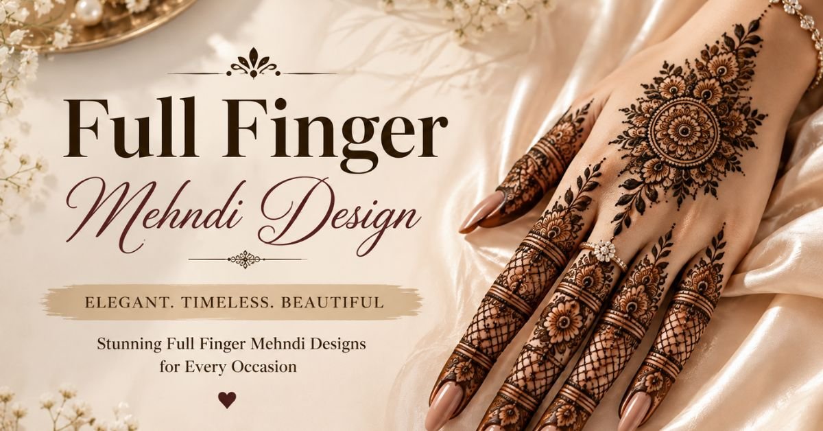 full finger mehndi design
