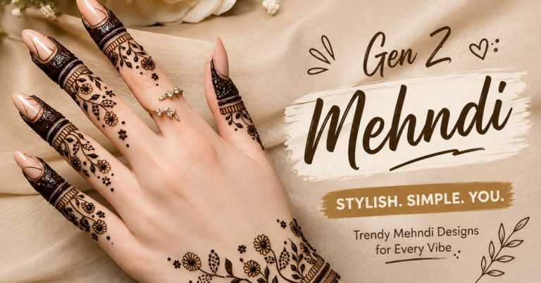 genz mehndi design