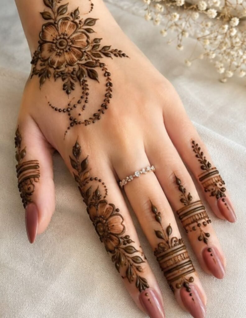 genz mehndi design
