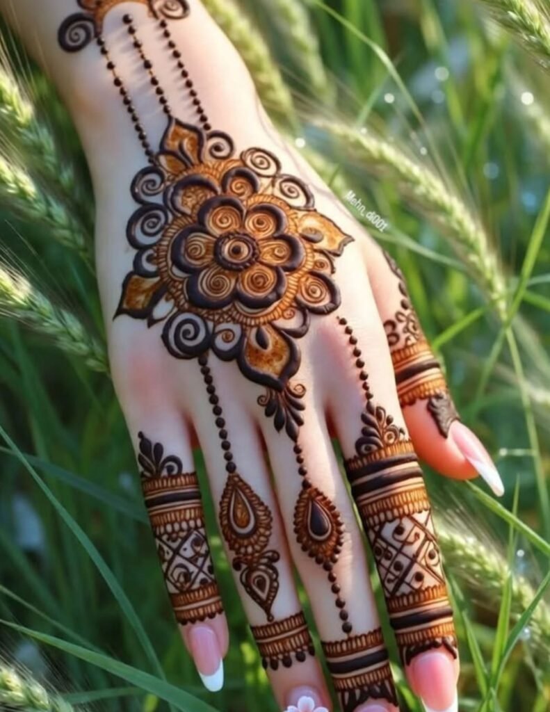 lattest mehndi design