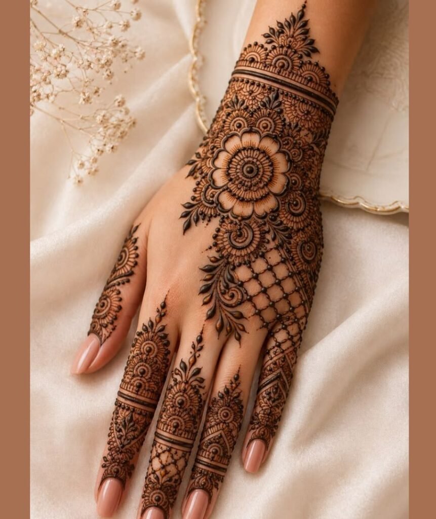mehndi design for brides
