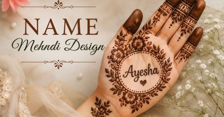 name mehndi design