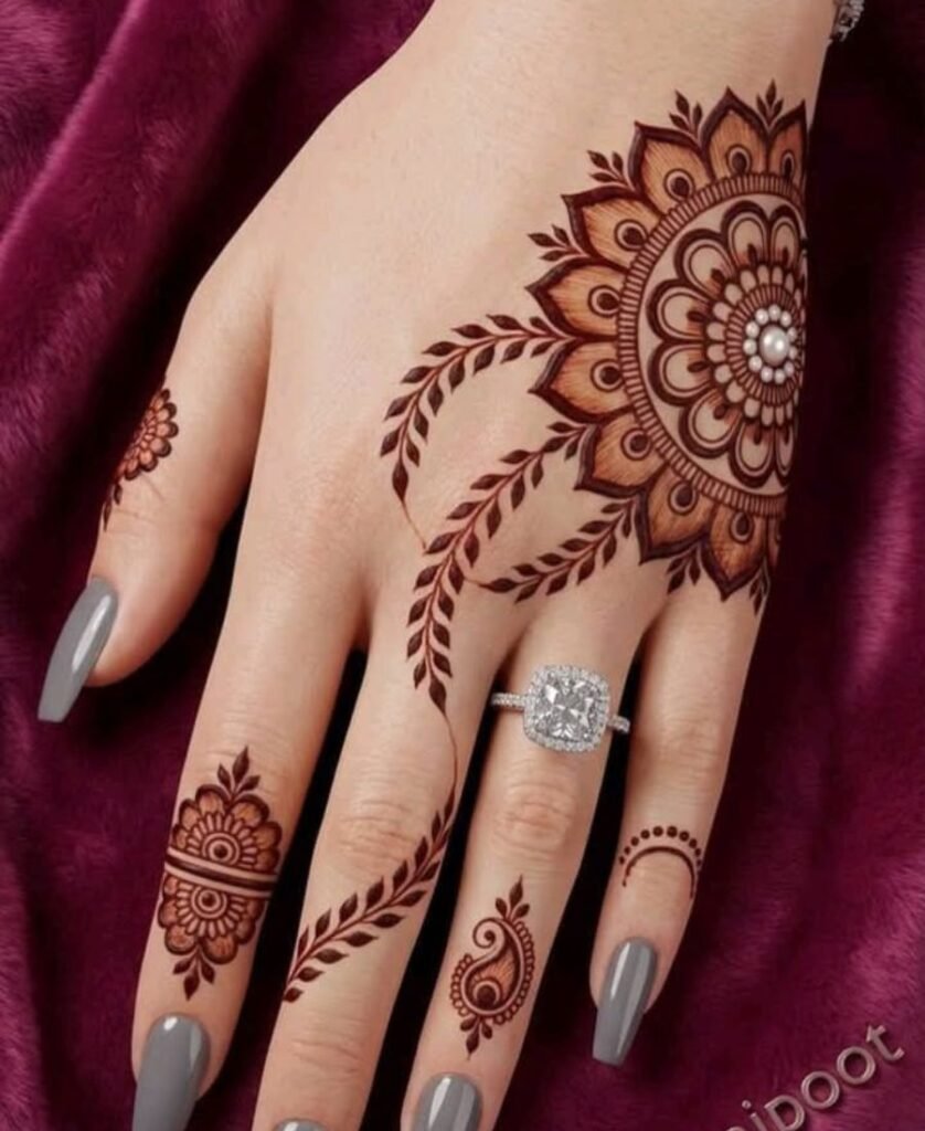 motif mehndi design