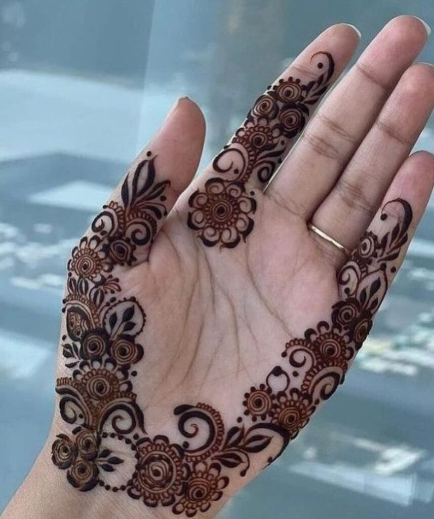 pretty bail mehndi design