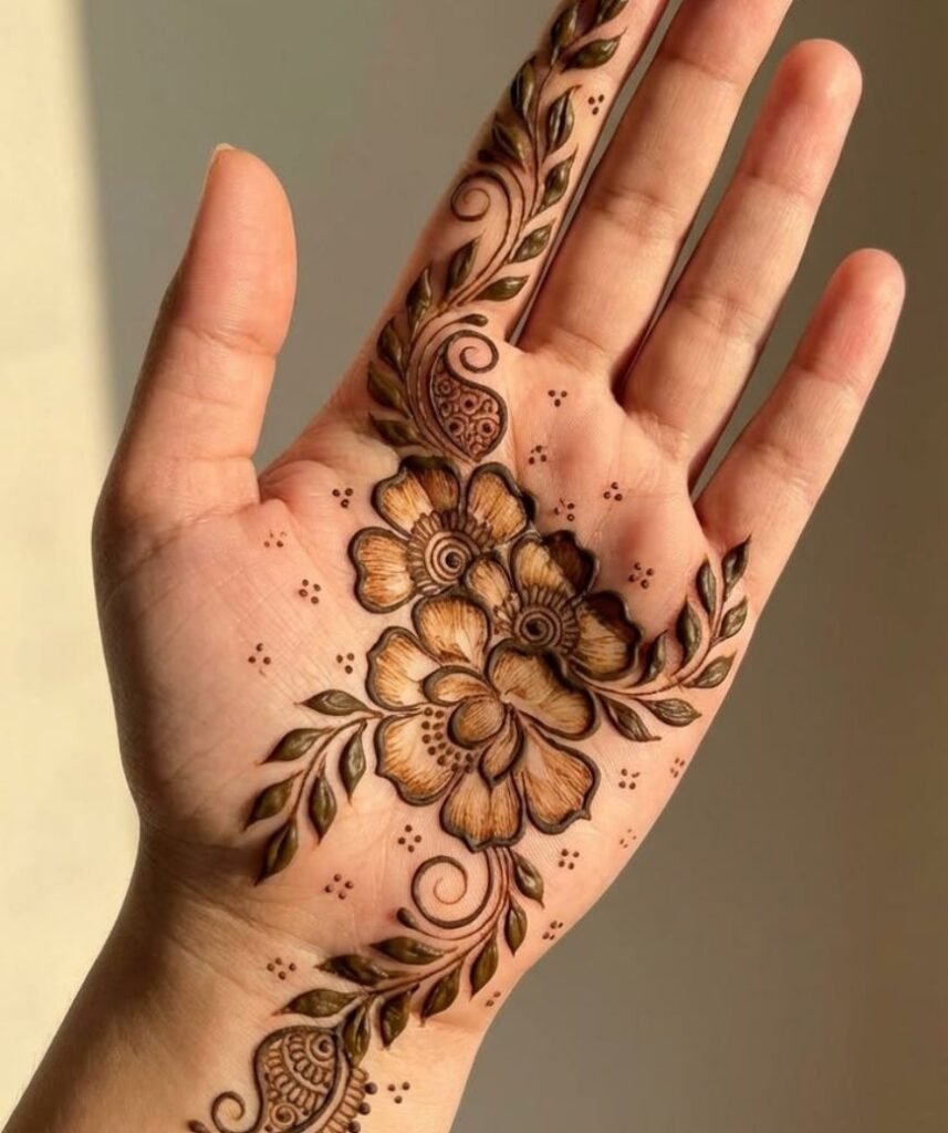 simple mehndi design