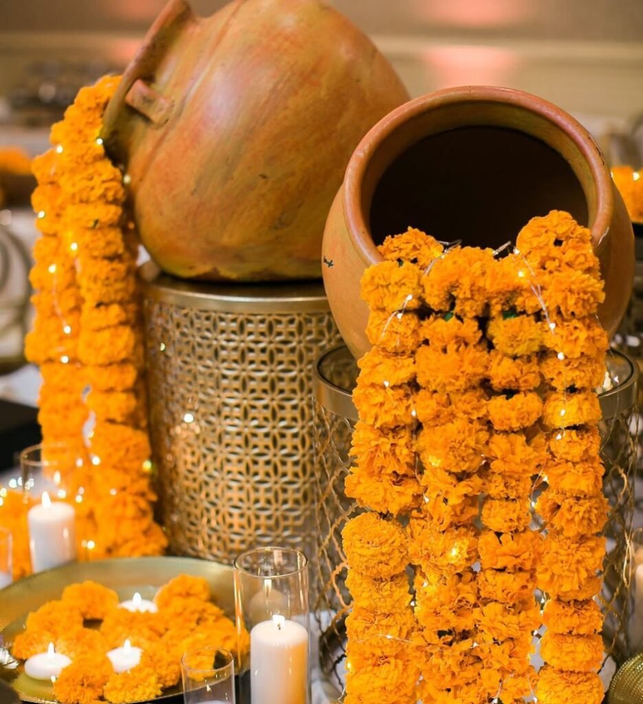 yellow flowers for decor