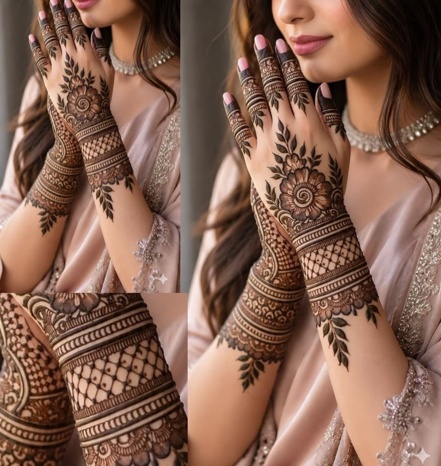 bridal mehndi design
