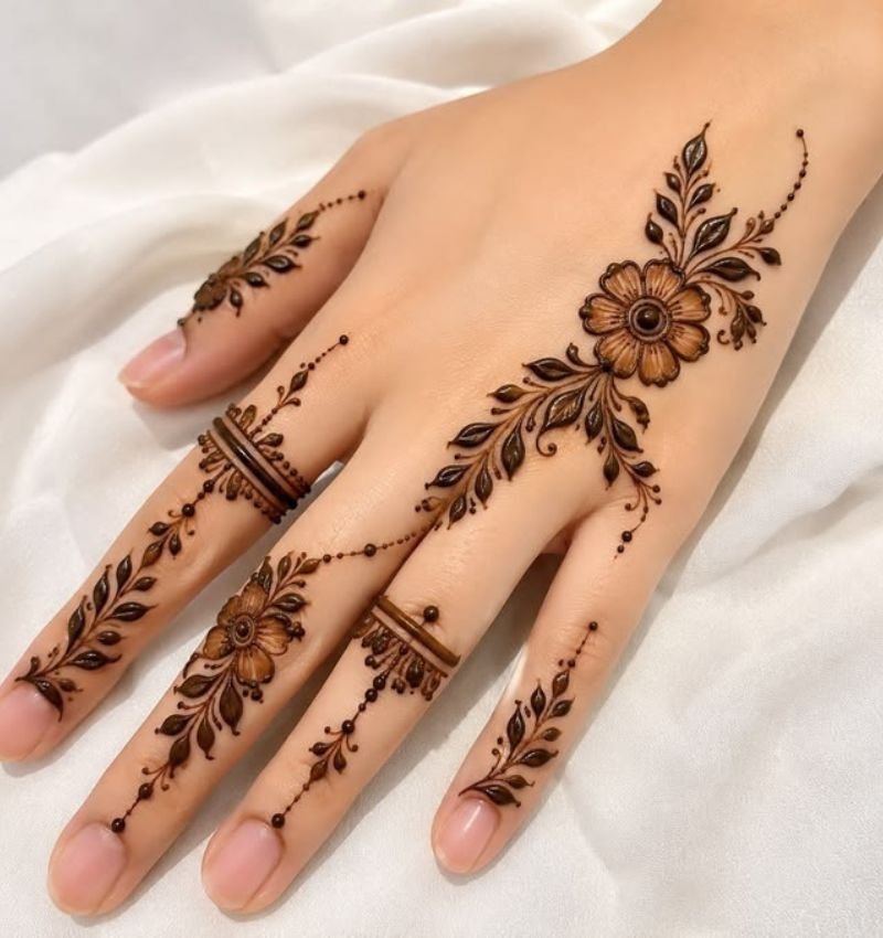 cute mehndi design