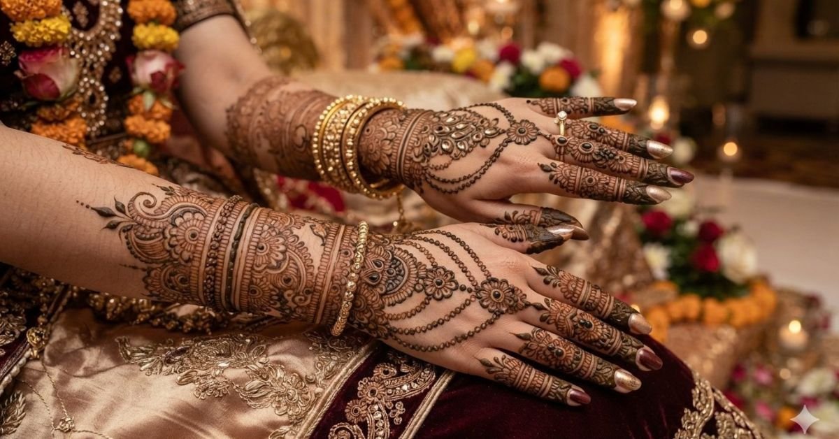jewellery mehndi design