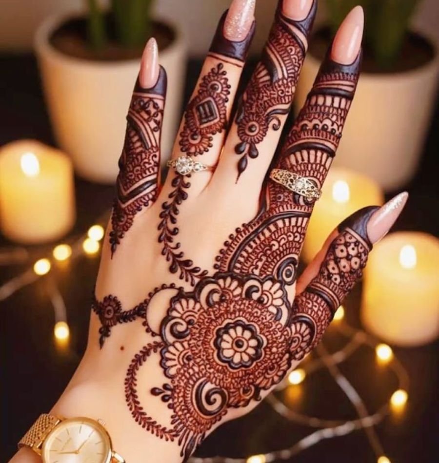 modern mehndi design