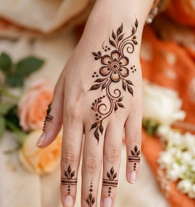 motif mehndi design
